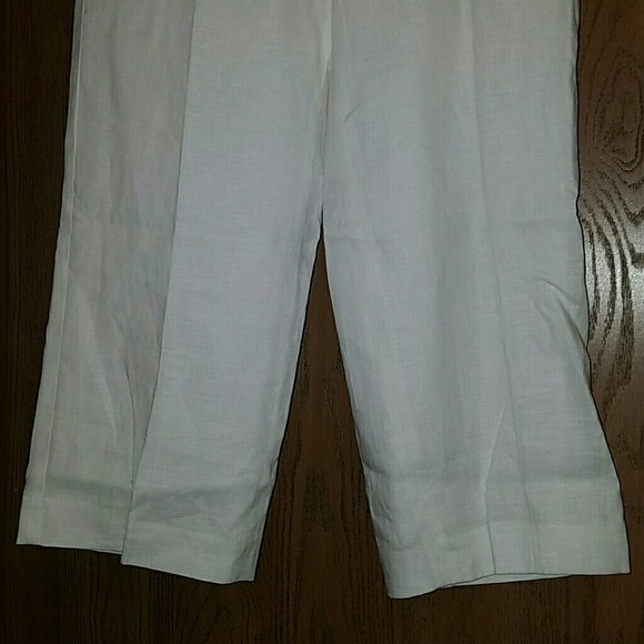 Talbot linen white pants - Picture 3 of 7